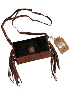 NWT - Indie Cowhide Harper Crossbody by STS
